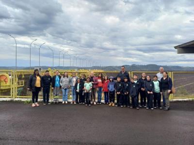 Alunos do município do Porto Barreiro visitam Usina da Engie Energia 